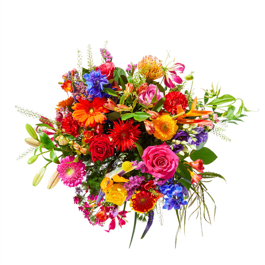 Kleurexplosie - Gefeliciteerd bloemen